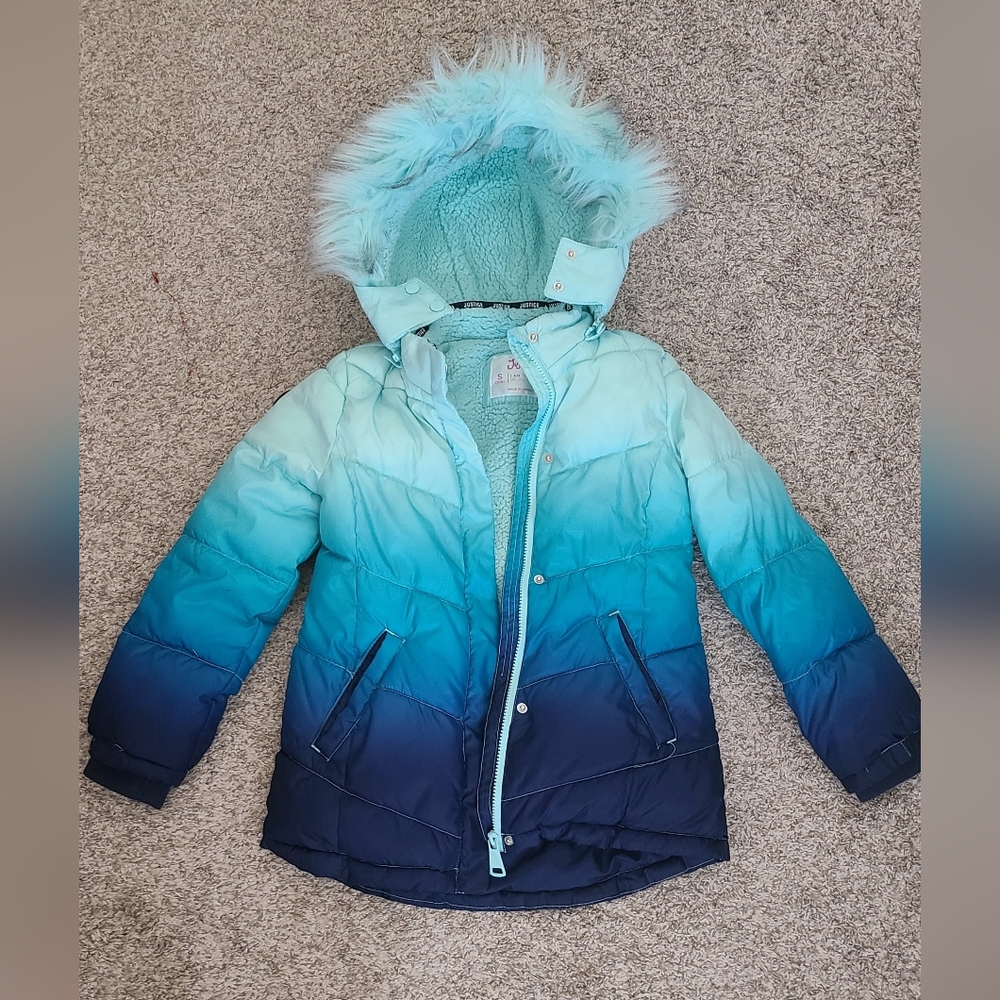 Girls Justice Winter Puffer Coat